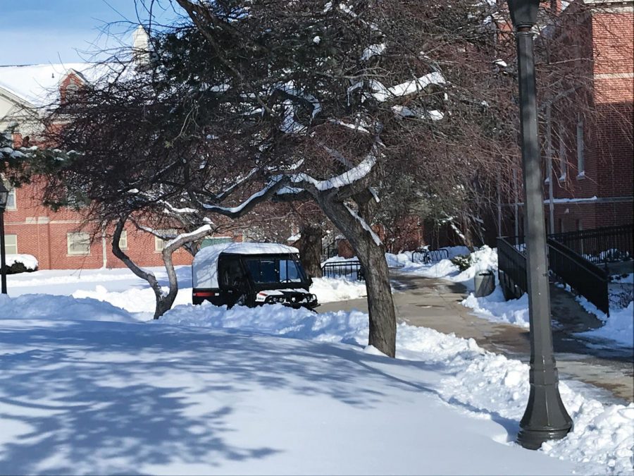 A stretch of subzero temperatures coupled with bitterly cold windchills caused the cancellation of in-person classes for the third time this spring.