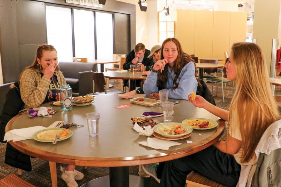 Students speak out about not being satisfied with the options available in the dining hall.