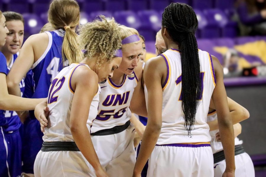 The UNI womens basketball team defeated Saint Louis in the WNIT quarterfinals, moving to the semifinals on Friday.