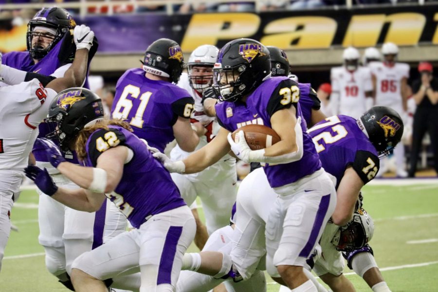 Playing shorthanded without their starting quarterback, the Panthers fell to Missouri State 13-6 last Saturday in the UNI-Dome.