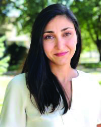 Professor Emily Masghati was recently hired as UNIs new African American studies professor. 