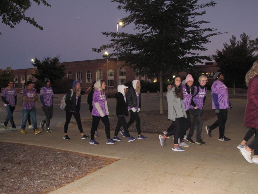 UNI students, athletes and community members gathered to participate in the second annual UNIty Walk on a chilly Monday morning. A number of student athletes spoke about supporting diversity and inclusion.