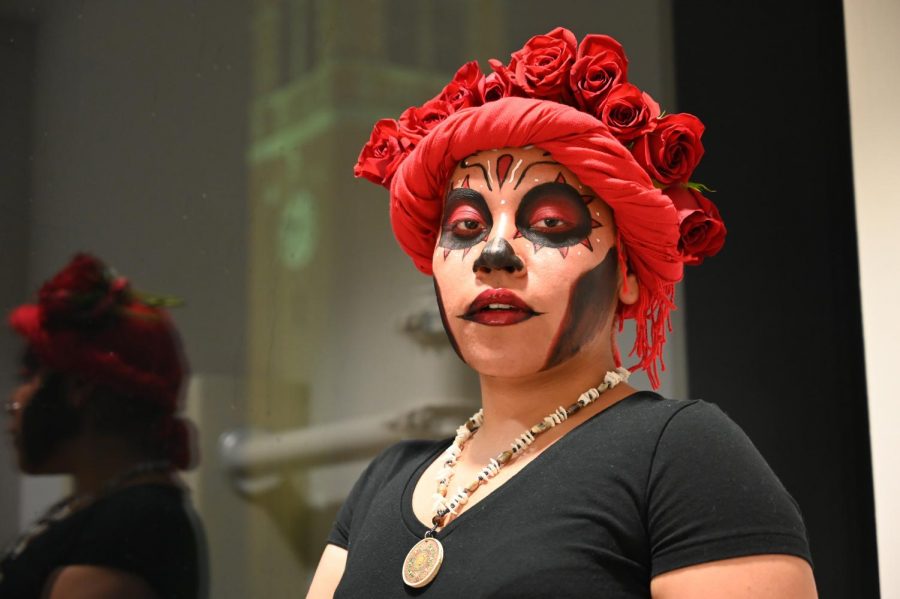Co-vice president of the Multicultural Theatrical Society Julie Matta (above) is a coordinator for a Day of the Dead Festival on Nov. 1 at the Bertha Martin Theatre.