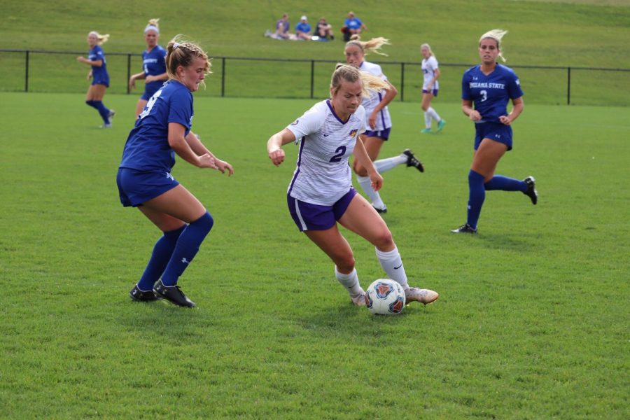 The Panthers scored the first goal in their match against Indiana State last Sunday, but were unable to keep the momentum going as they fell by the score of 3-1.