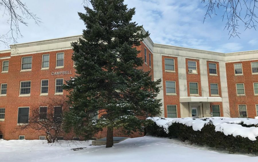 Campbell Hall continues to remain a quarantine dorm although low numbers of students have had to quarantine in Campbell this semester.