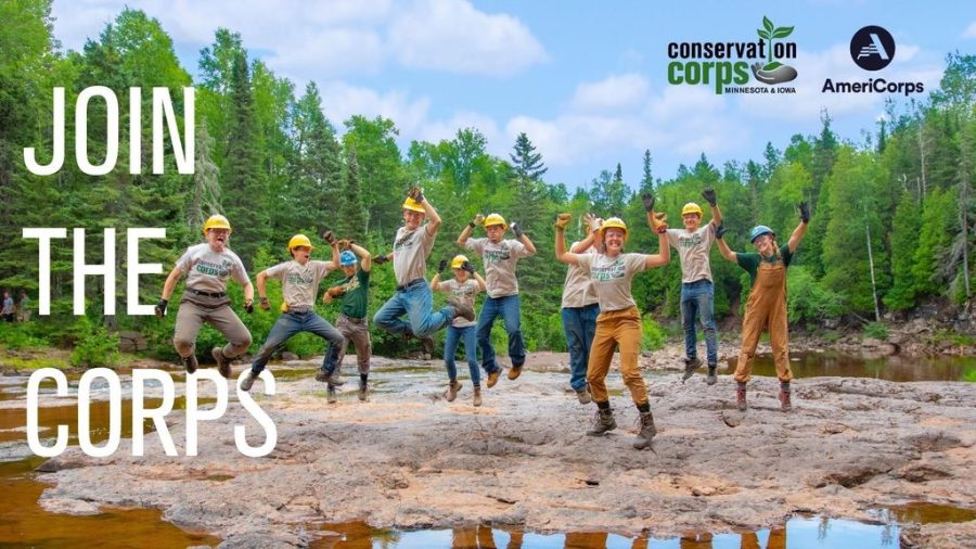 The Conservation Corps of Minnesota and Iowa has worked to plant over 640,000 trees and shrubs and to maintain over 8,000 miles of trails and waterways.