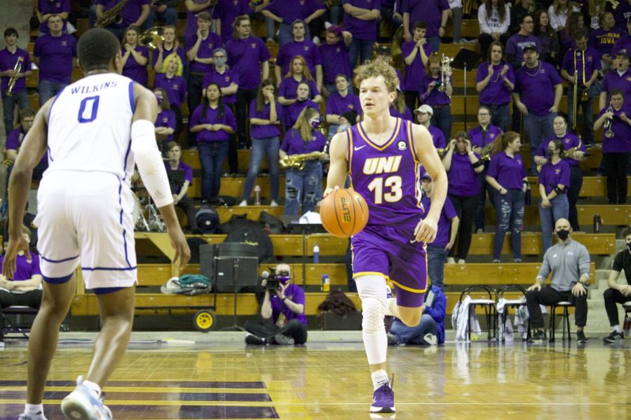 The UNI mens basketball team is currently at a 9-9 record with a 5-3 record in MVC play at the midpoint of the season.