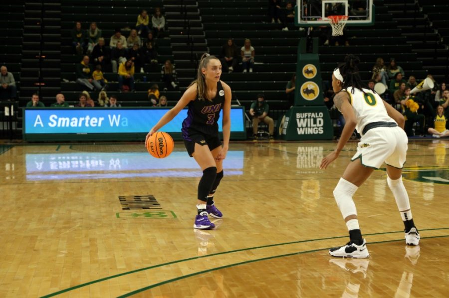 The UNI womens basketball team earned two MVC road wins, defeating Illinois State 74-67 last Thursday and Bradley 60-36 last Saturday. They are now 5-2 in MVC play and 12-6 overall on the season.