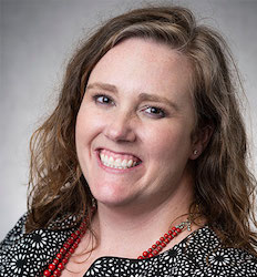 Heather Harbach, pictured above, was announced as the next Vice President for Student Life.