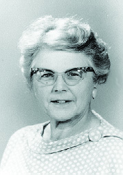 Mavis Holmes was the first female Dean of Students at UNI.