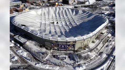 Due to lack of funding, the UNI-Dome will be deflated in the offseason in order to save money on the price of indoor air. 