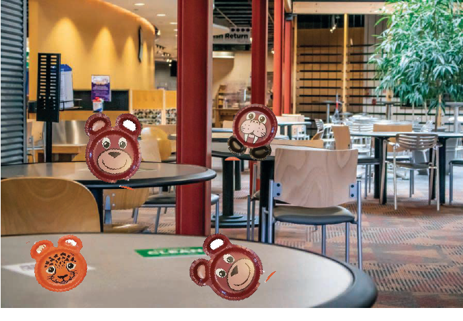 Since the dining centers have used Zoopals plates, an unprecedented improvement in mental health and moral has been reported.