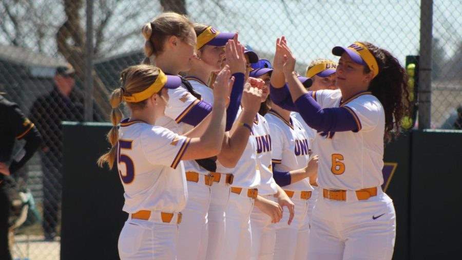UNI+softball+is+in+the+midst+of+a+great+season%2C+winning+their+last+13+games+and+are+currently+leading+the+Missouri+Valley+Conference+with+a+17-1+record+in+league+play.
