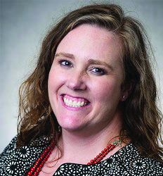 Heather Harbach, pictured above, is the new VP of Student Life. 