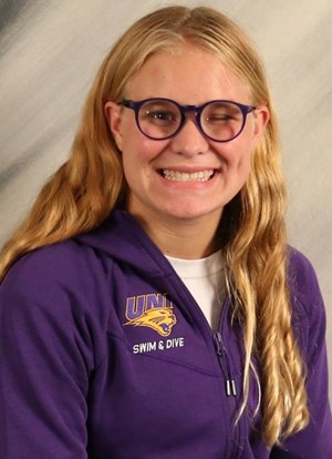 UNI swimmer Olivia Chambers has overcome incredible obstacles to become a critical member of the UNI Swimming and Diving team. 