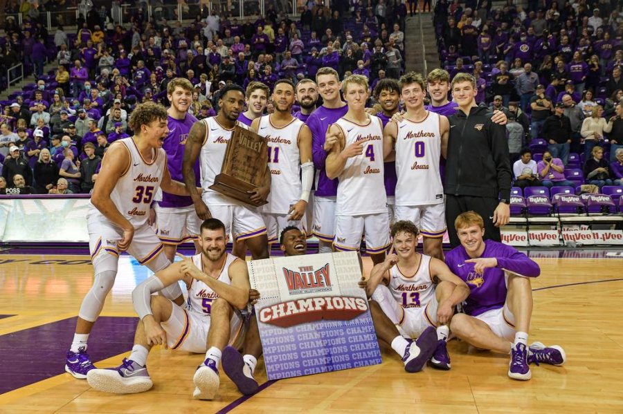 The UNI mens basketball team are the reigning Missouri Valley Conference regular season champions. They defeated Loyola Chicago at the McLeod Center in overtime to clinch the title last year. 