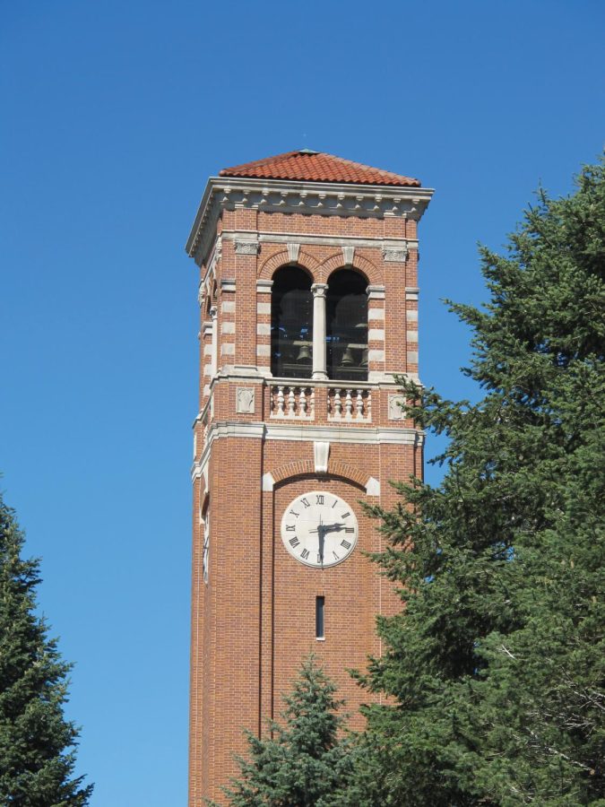 Every Friday this fall, the campanile carillonneurs will be holding concerts at noon. 