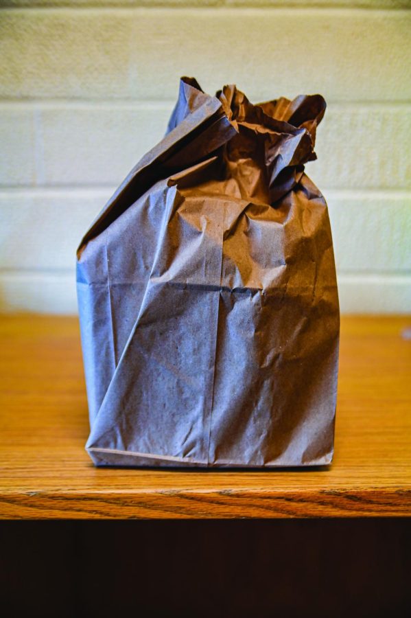 While plastic bags have been eliminated from on-campus retail stores, paper bags remain an option for those who don't carry reusable bags. 