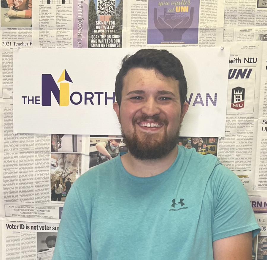 The Northern Iowan is excited to welcome Tanner Raine to the editing team as multimedia editor.