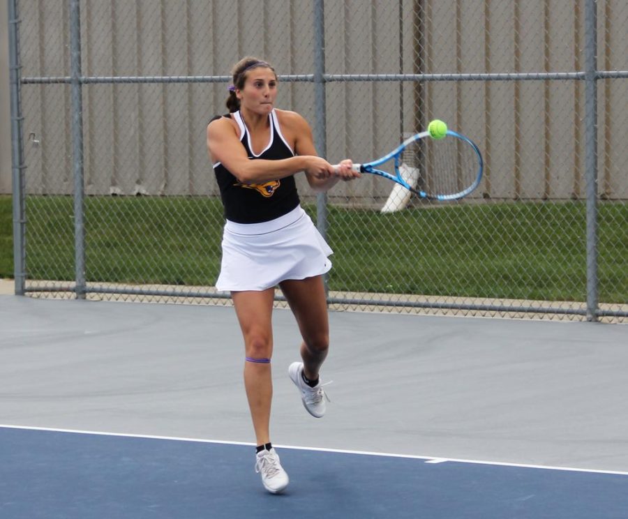The UNI womens tennis team opened their season at the Drake Invitational in Des Moines this weekend. 
