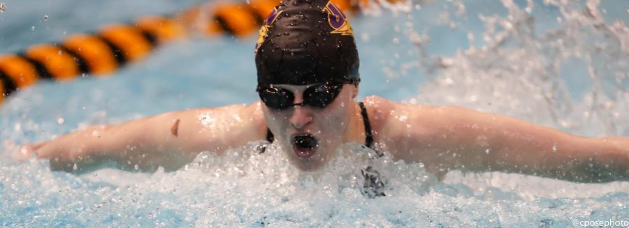 Faith Larsen had a standout competition for the Panthers. Larsen took first place in both the 50-yard freestyle and as the 100-yard freestyle.  