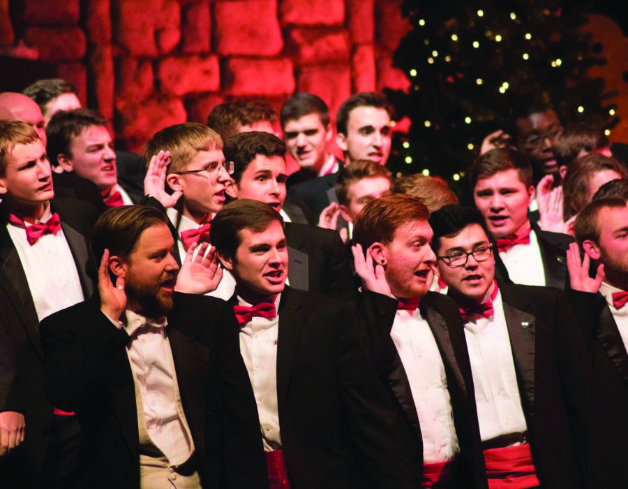 UNIs Varsity Glee Club will be performing their annual Christmas Variety Show on Dec. 2 and Dec. 3. To see performance times and ticket purchases, visit UNItix.com. 