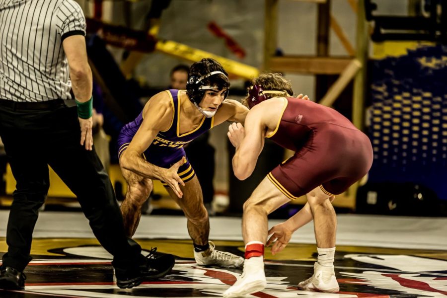 Two UNI wrestlers earned championships at the Harold Nichols Cyclone Open in Ames, Iowa this past Saturday, Nov. 26.