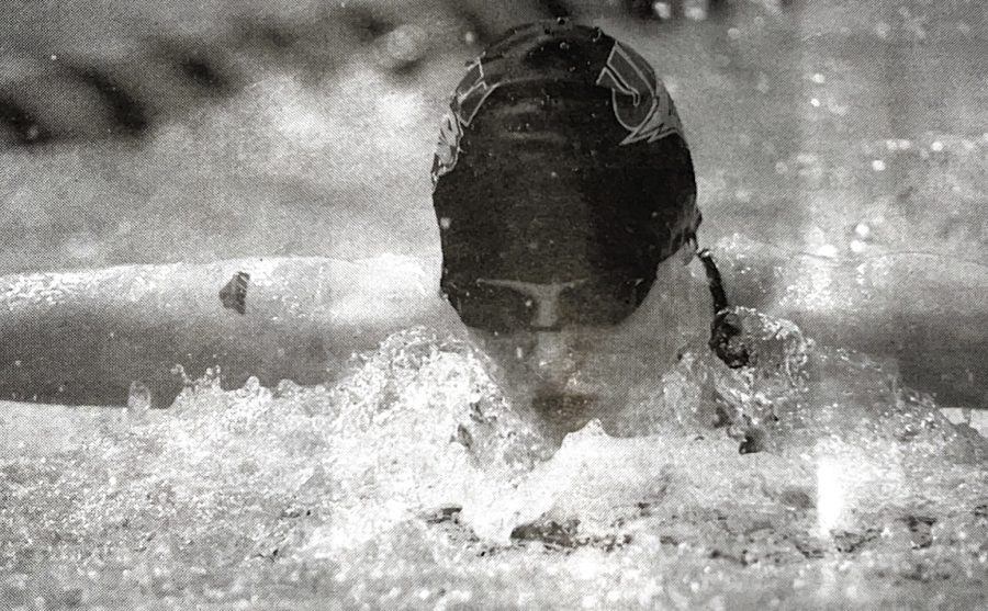 Faith Larsen has been named the Missouri Valley Conference Swimmer of the Week after placing eighth in the 50-meter freestyle at the U.S. Open Championships. 