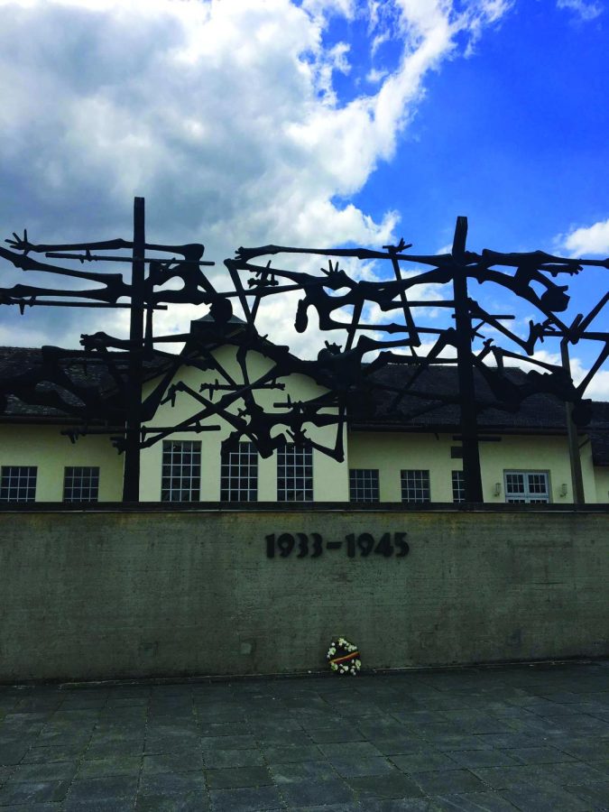The above memorial commemorates the site of Dachau concentration camp near Munich, Germany. It is one of many attempts around the world to preserve a tragic history in hopes of preventing more genocides. 