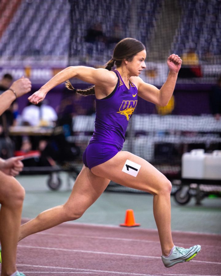 UNI competed at the Larry Wieczorek Invitational at the Iowa Indoor Track Facility in Iowa City this past weekend. 