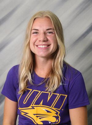 Paige Holub is currently in her fifth and final season at UNI as a cross country runner and a distance runner on the track & field team. 