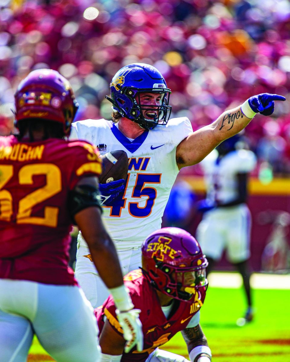 The Panthers faced a devastating loss against the Iowa State Cyclones on Saturday, Sept. 2. UNI lost 9-30.