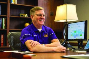 UNI President Mark Nook discussed the future of the university in an exclusive interview with the Northern Iowan.