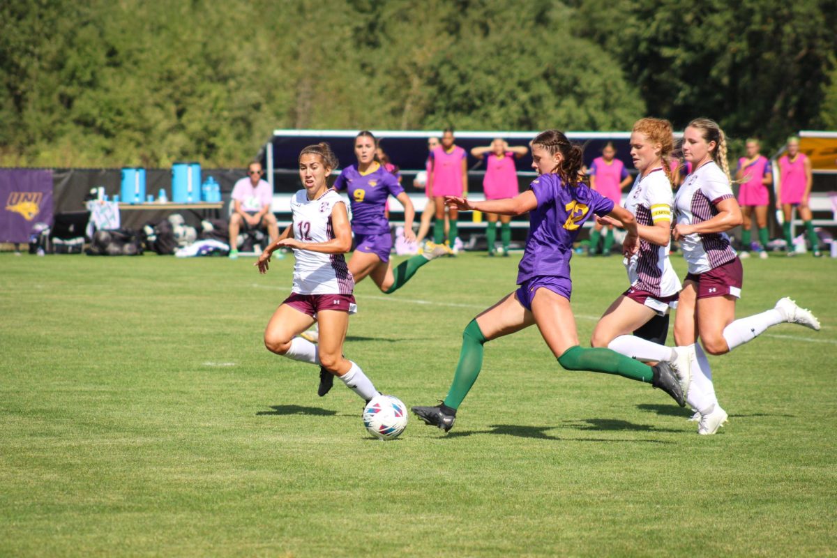 UNI defeated the Purple Aces 3-2 at home.