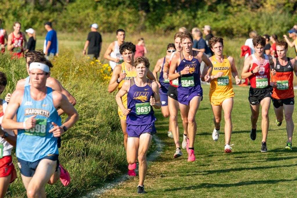 The Panthers had several runners place within the top half of competition.