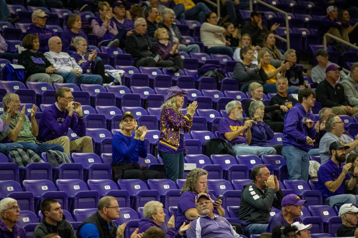 Opinion columnist Mallory Schmitz believes a center screen would enhance the crowd experience at McLeod.