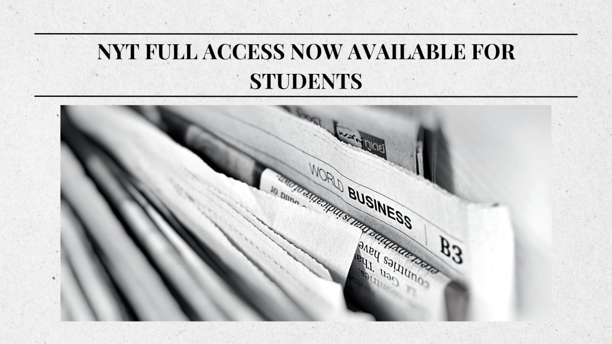 NYT full access now available for students