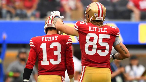 Brock Purdy and George Kittle represent Iowa on the 49ers through Iowa State University and the University of Iowa respectively.