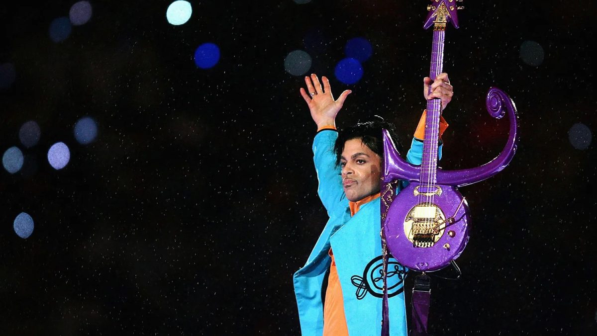 Prince performed the Super Bowl halftime show in 2007, playing hits such as “Let’s Go Crazy” and “Purple Rain.”