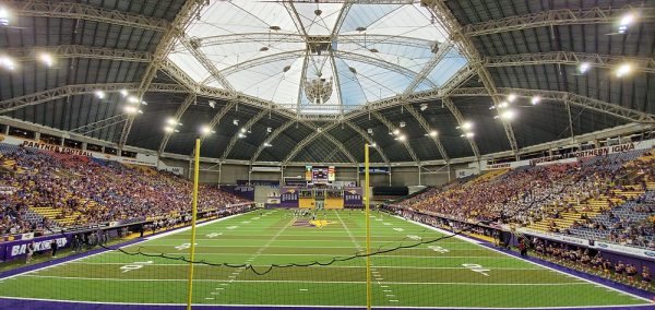 The UNI-Dome will host the Super Bowl!!!!!!!!!!!!