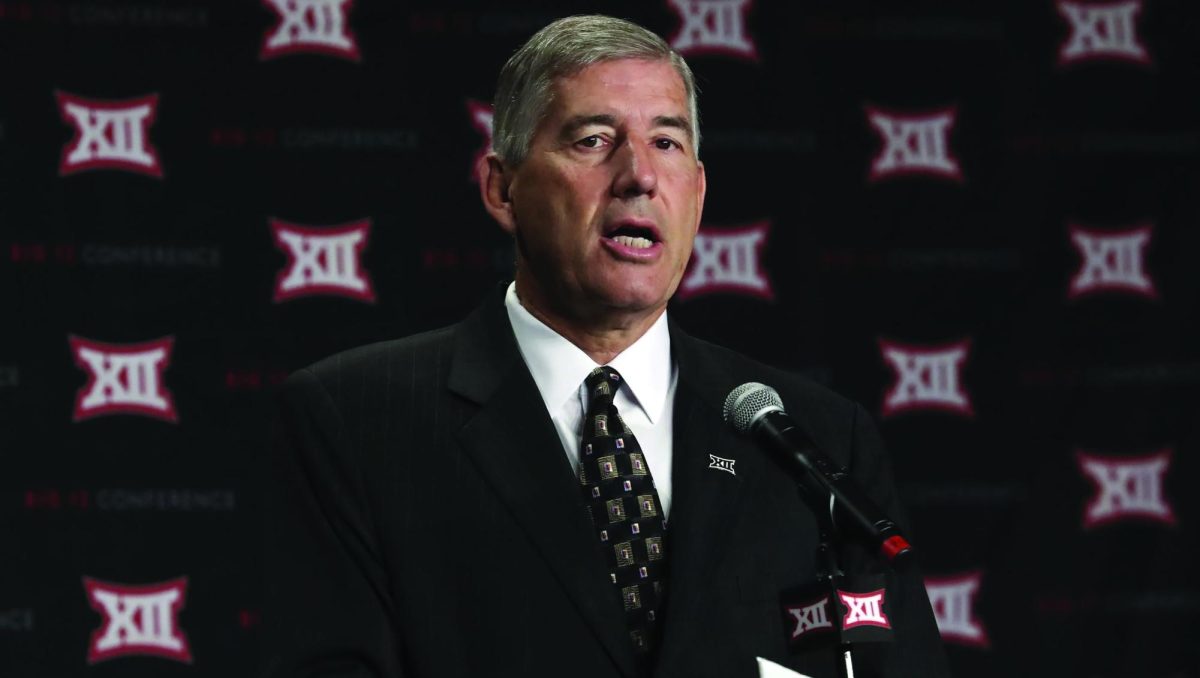 Bob Bowlsby has been in the role as interim athletic director since his
return earlier this year.