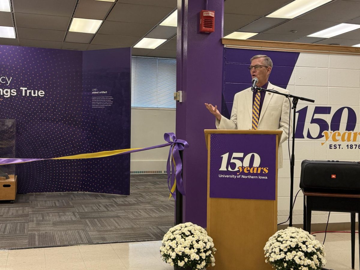 The UNI 150 museum opened its doors on Monday, Sept. 29. 