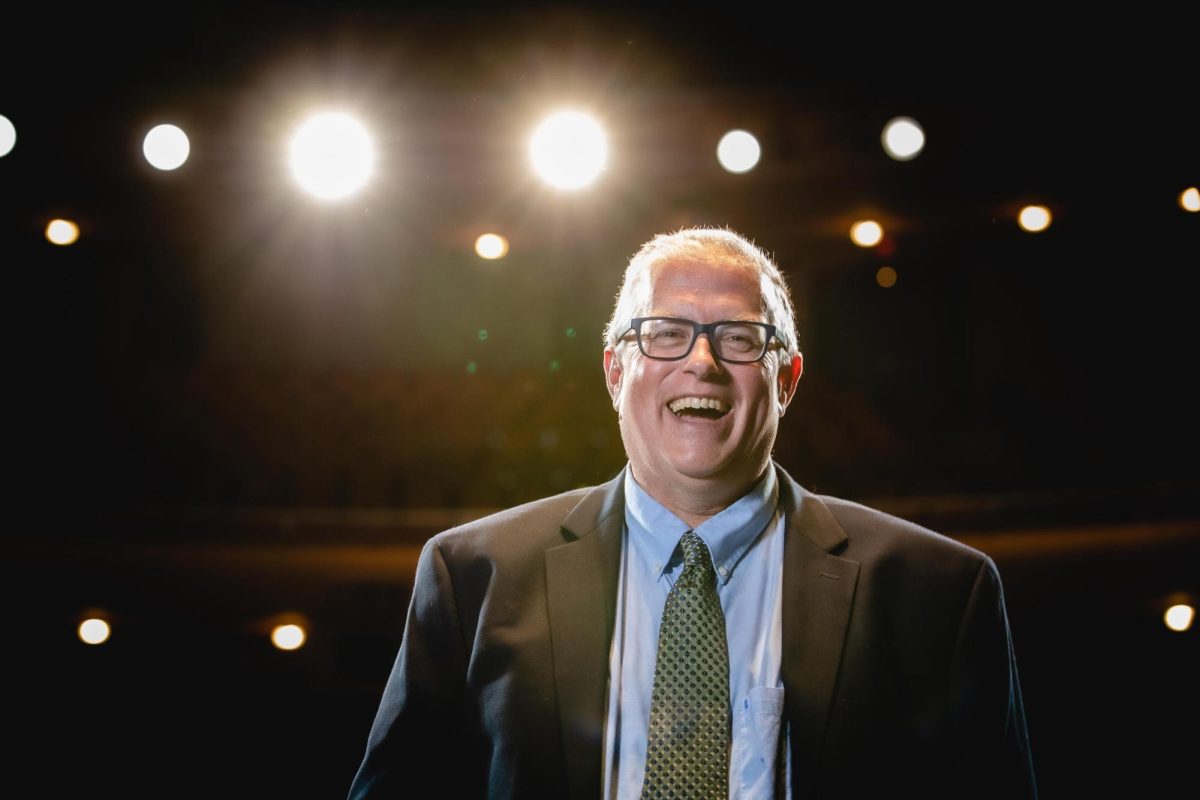 Steve Carignan has been the executive director of the Gallagher Bluedorn Performing Arts Center for the past 26 years.