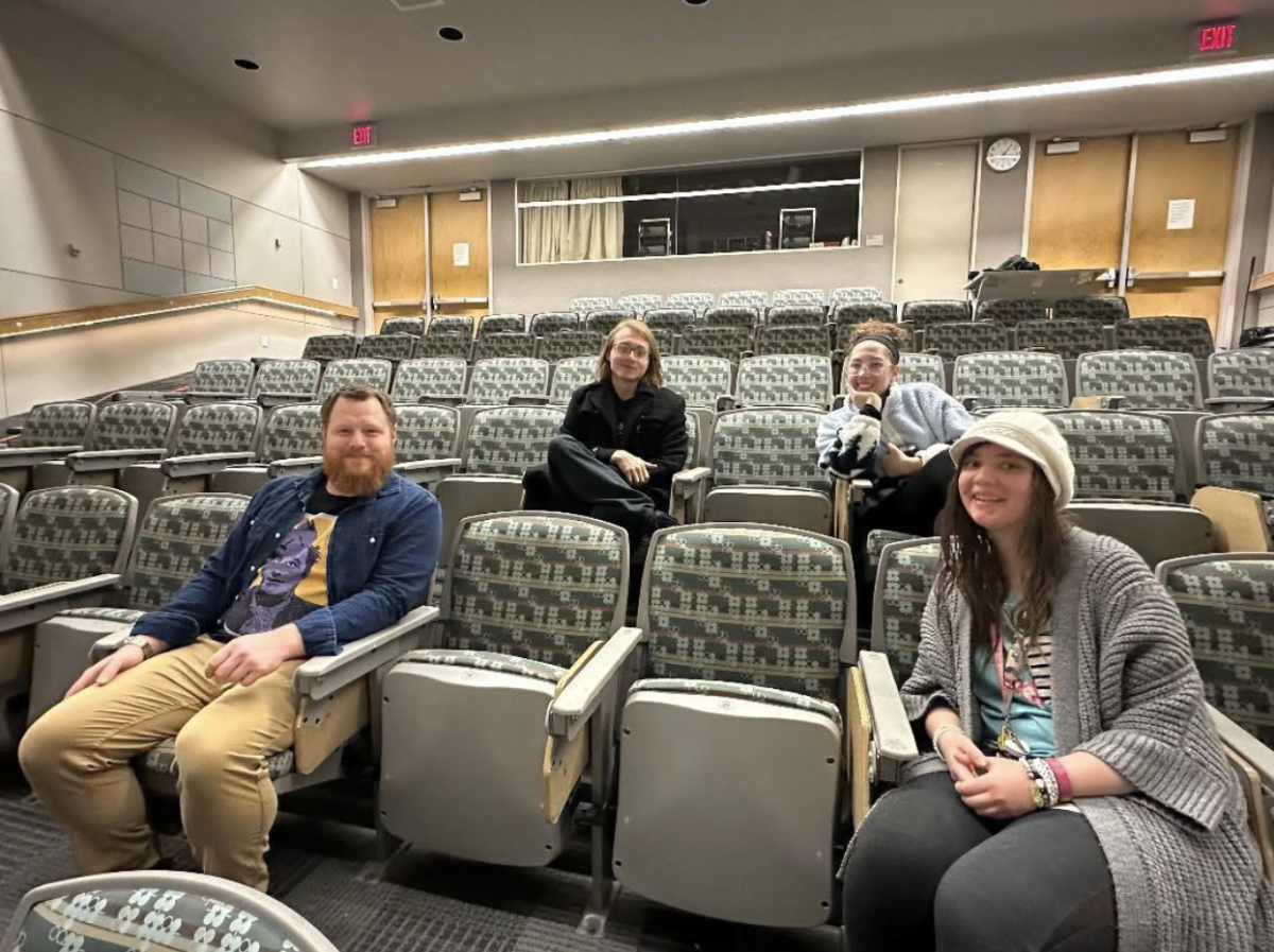 From L to R: Joshua Fiser, Brendon Schanthorst, Jocelyn Loveless, and Sarah Venardi.