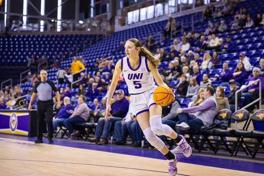 Senior forward Ryley Goebel is a star on the UNI women's basketball team, but shares how putting herself first off the court helps her to be her best self on the court.