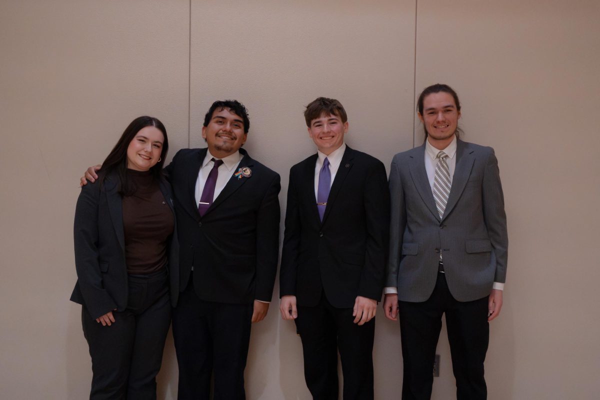 Candidates DeeDee Benton and Gabriel Salazar, alongside candidates Jason Vinsick and Jasper DeWolf.