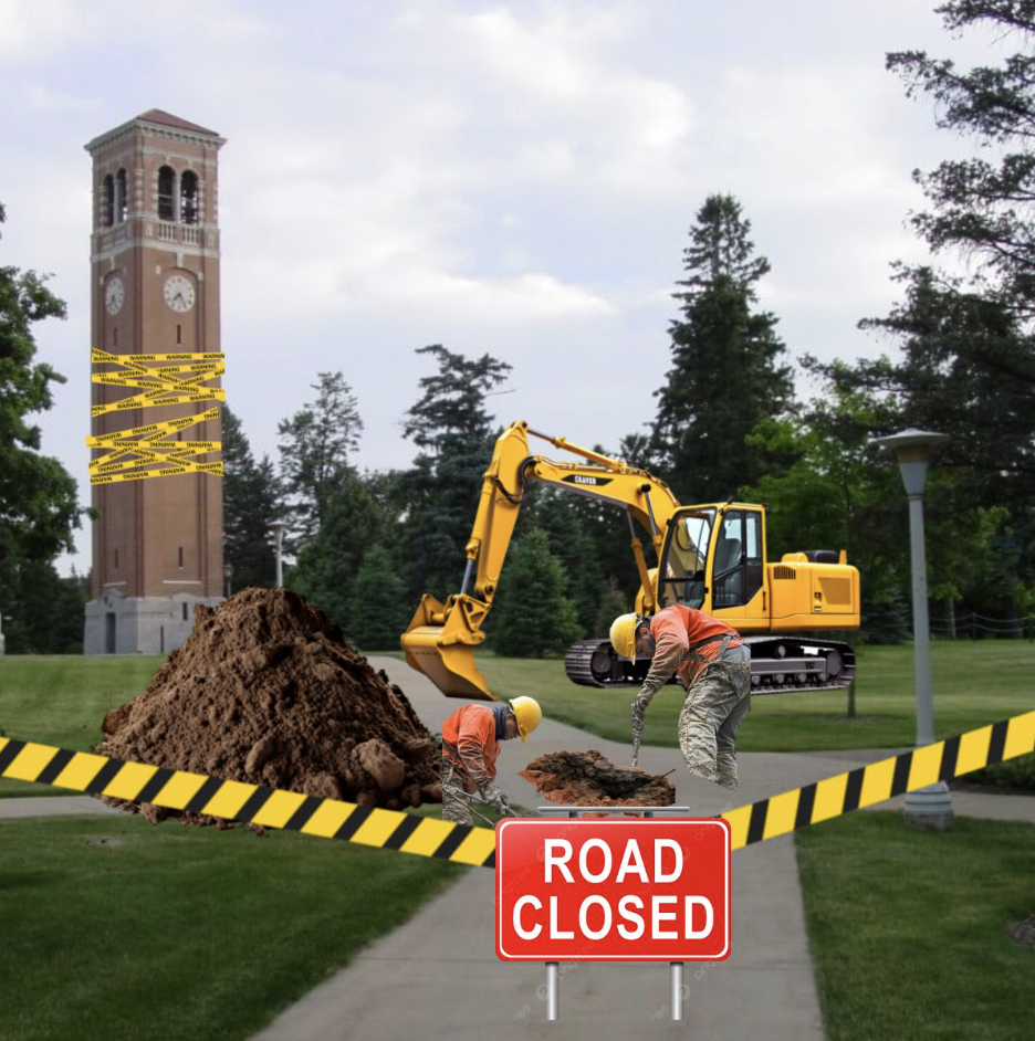 UNI construction contractors to redo every sidewalk this spring