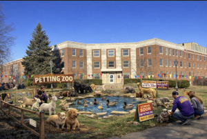 Demolition of Campbell Hall continues for new unique development