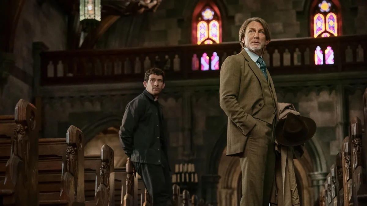 Written and directed by Rian Johnson, "Wake Up Dead Man" follows Benoit Blanc (Daniel Craig) as he teams up with an earnest young priest (Josh O'Connor) to investigate a perfectly impossible crime.