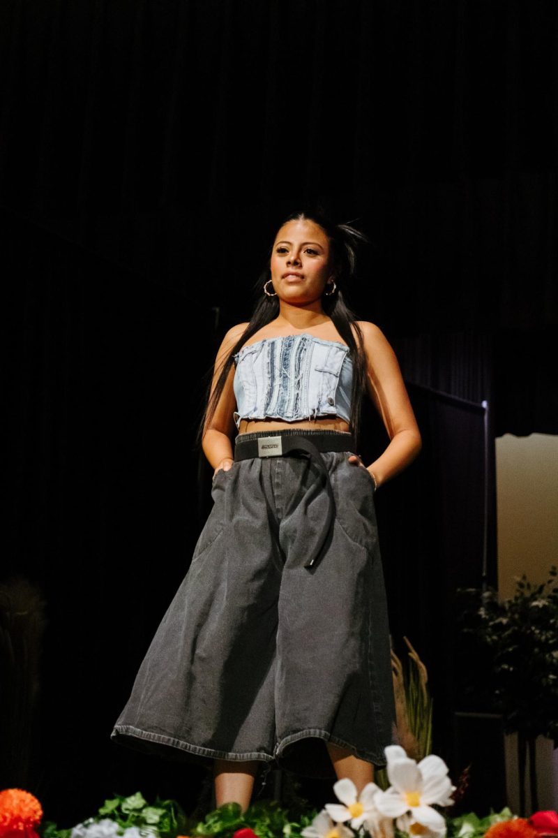Ashley Nino-Villalobos is a self-taught fashion designer located in
Des Moines. Her brand “Piece of Mind” is a play on the idea of “peace of mind,” which is how she often feels while designing clothes.